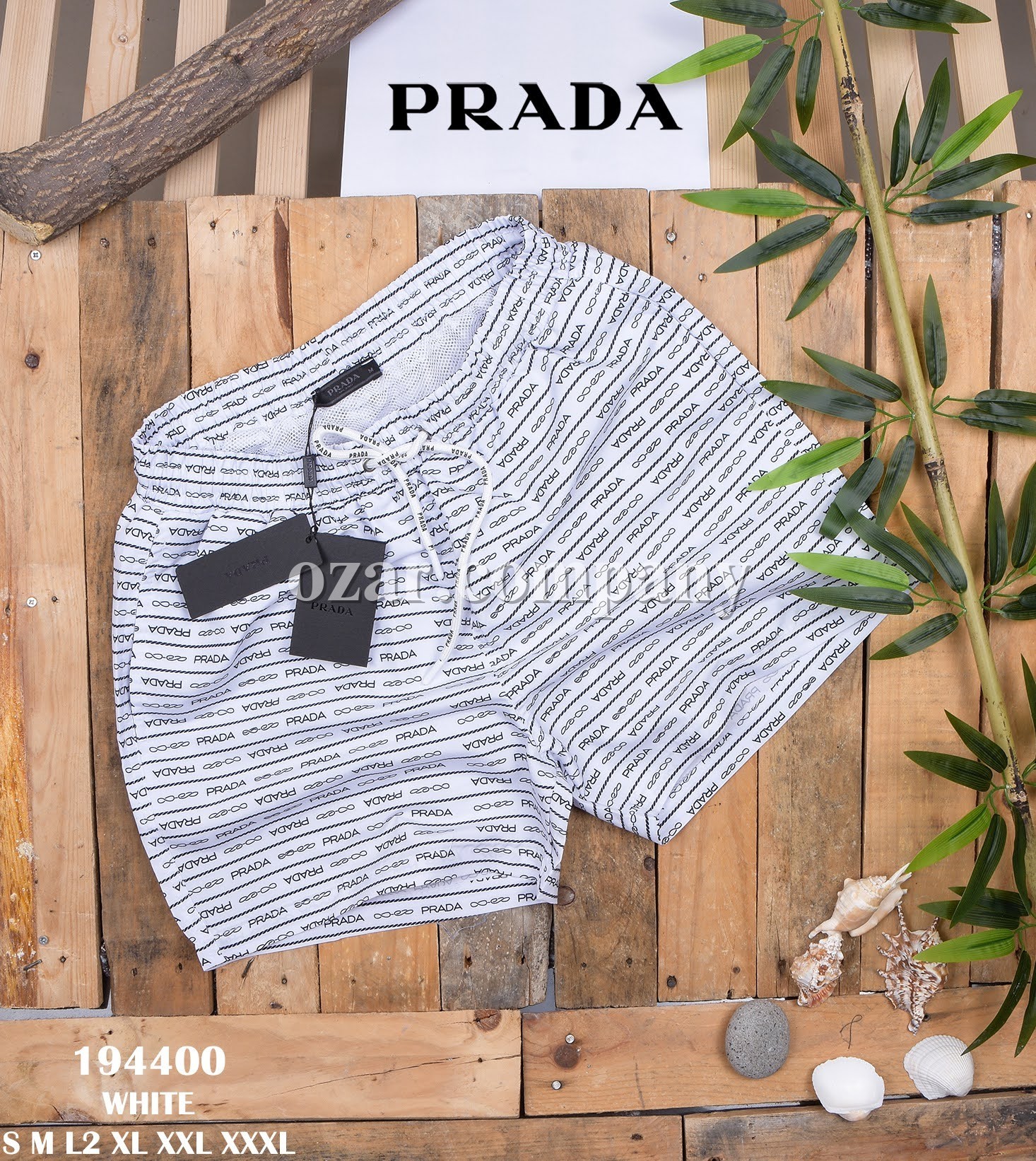 Мужские Пляжные Шорты Prada