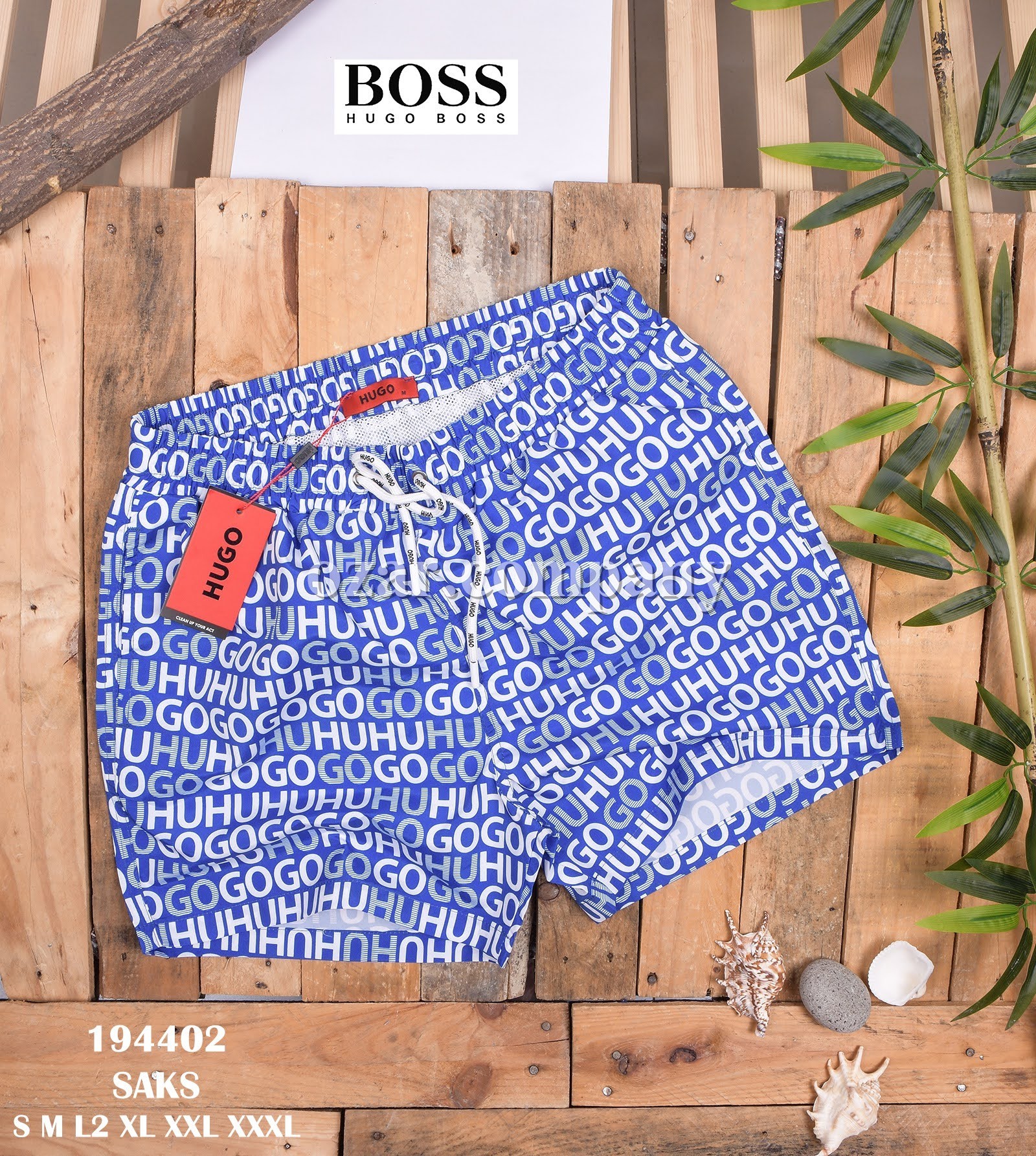 Мужские Пляжные Шорты Hugo Boss