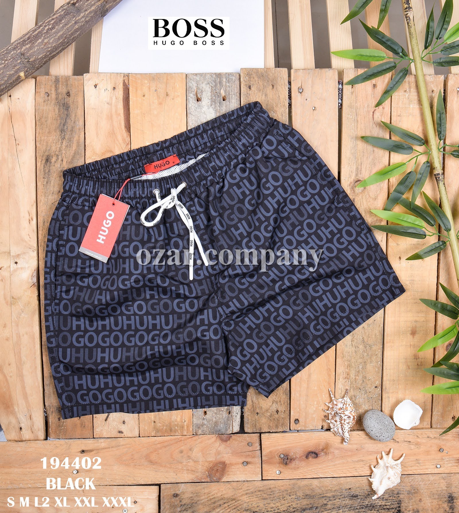 Мужские Пляжные Шорты Hugo Boss