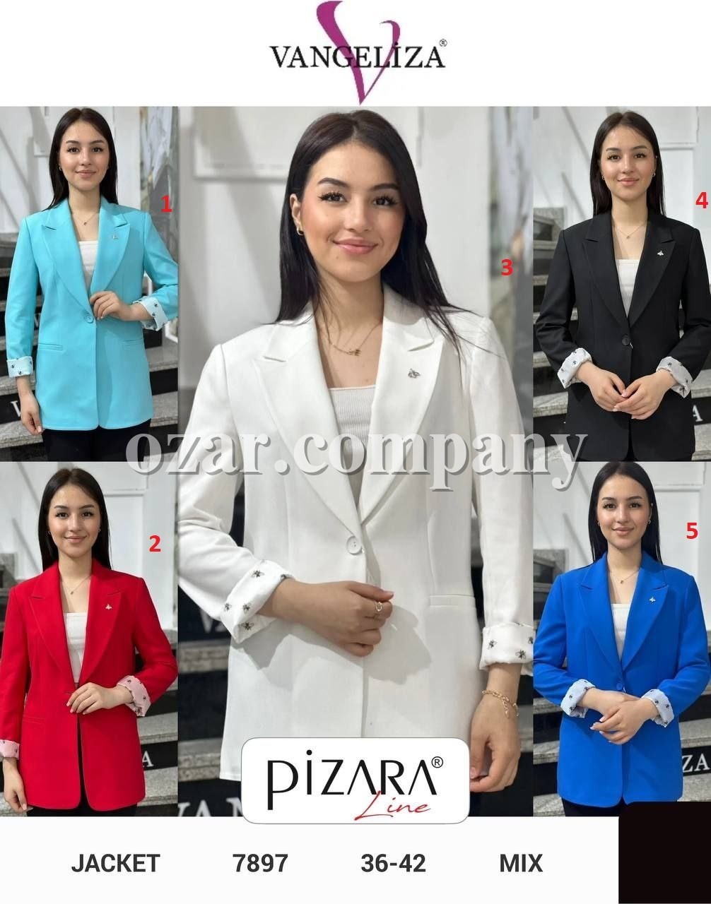 Женский Пиджак Pizara