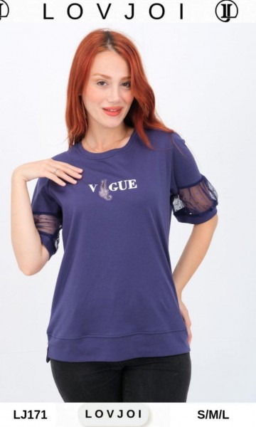 Женская Футболка Lov Joi