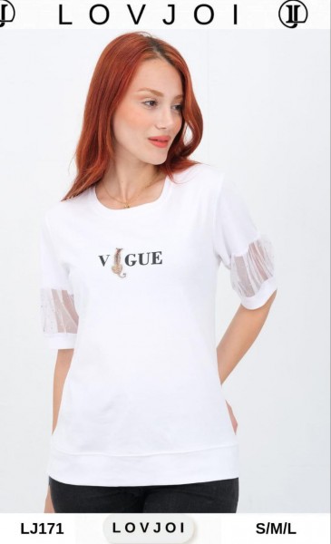 Женская Футболка Lov Joi