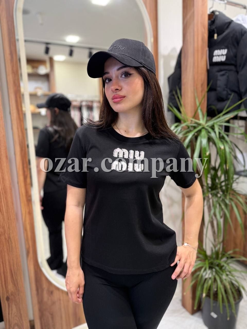Женская Футболка Miu Miu