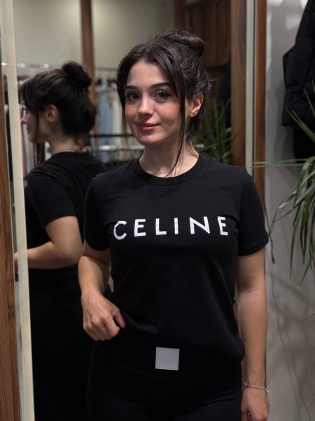 Женская Футболка Celine