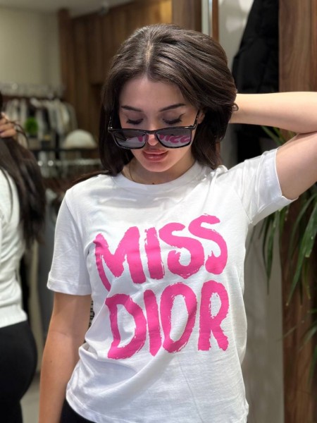 Женская Футболка Dior