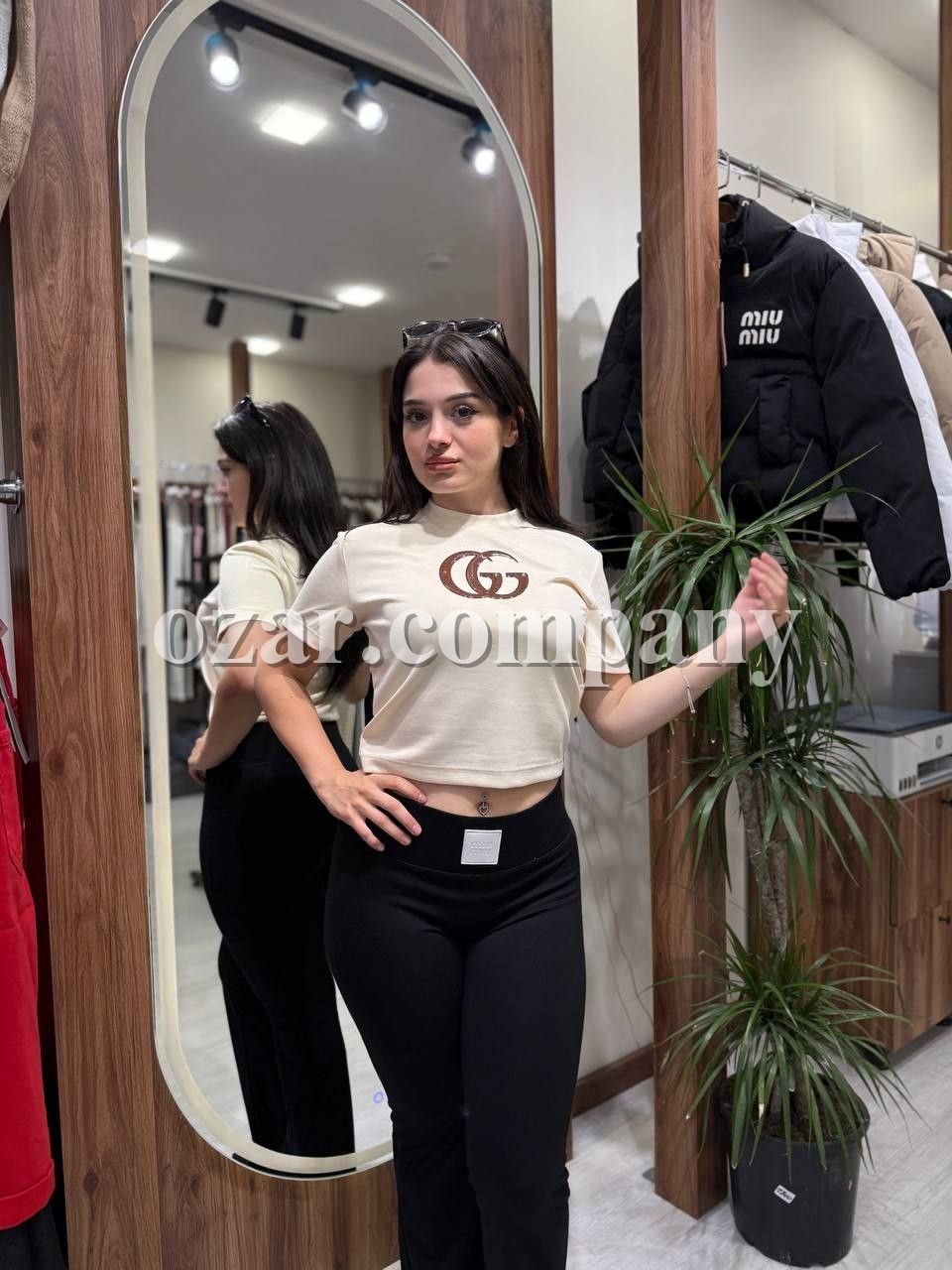Женская Футболка Gucci