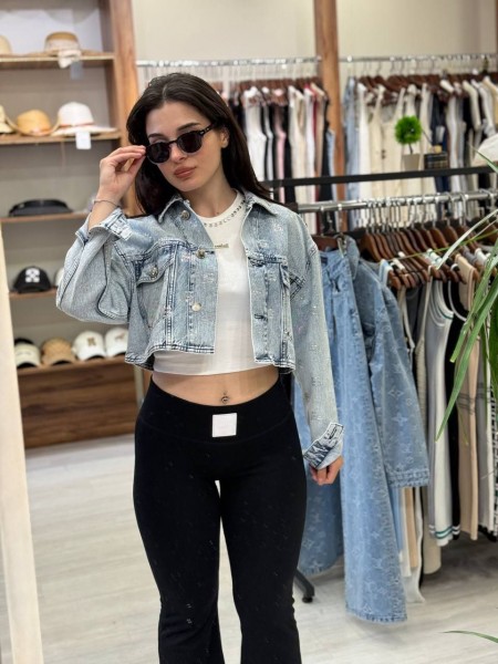 Женская Джинсовая Курточка Alexander Wang