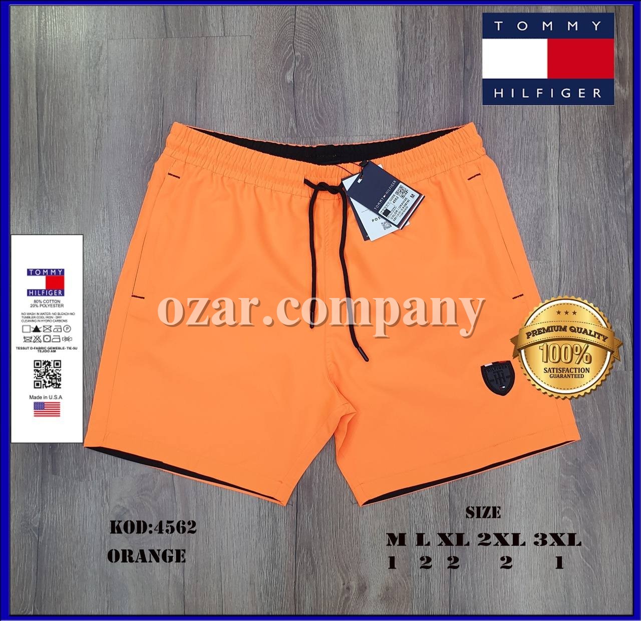 Мужские Пляжные Шорты Tommy Hilfiger