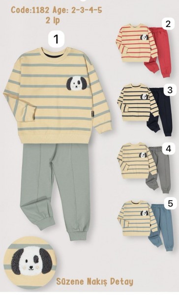 Костюм Двунитка Для Мальчика Ramcocuk (2-3-4-5лет)