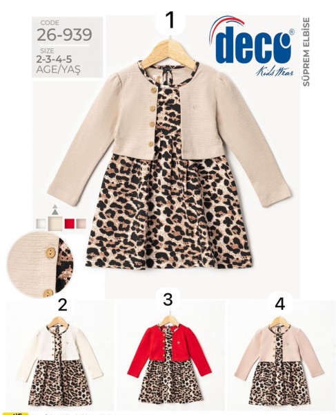 Платье Для Девочки Deco (2-3-4-5лет)