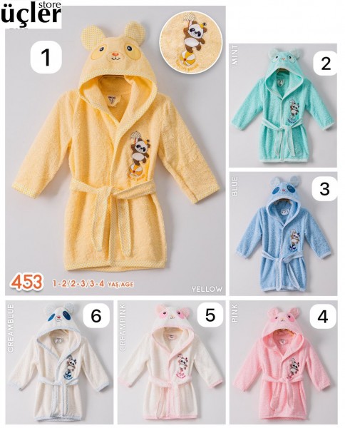 Халат Для Новорождённых Ramel (1-2/2-3/3-4лет)