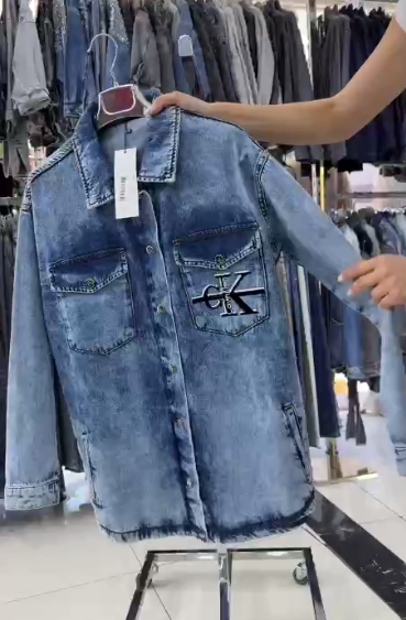 Женский Джинсовый Пиджак Calvin Klein