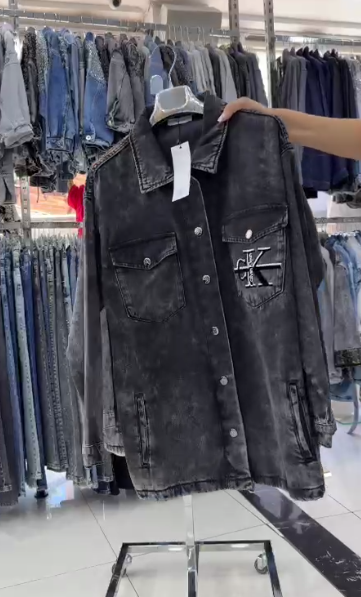 Женский Джинсовый Пиджак Calvin Klein