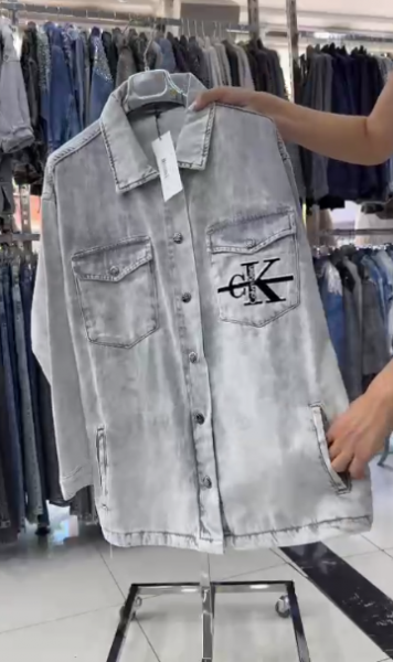 Женский Джинсовый Пиджак Calvin Klein