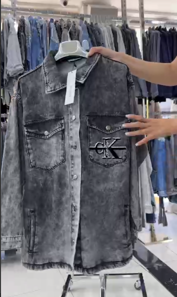Женский Джинсовый Пиджак Calvin Klein