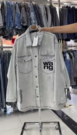 Женский Джинсовый Пиджак Alexander Wang
