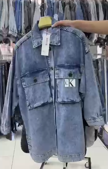 Женский Джинсовый Пиджак Calvin Klein