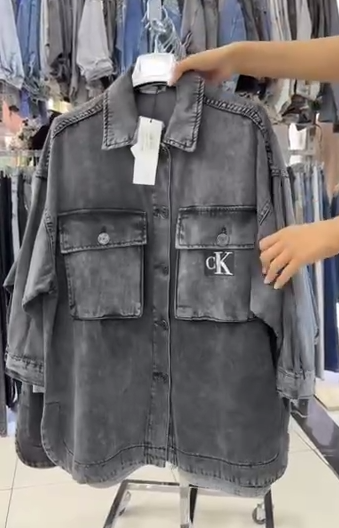 Женский Джинсовый Пиджак Calvin Klein