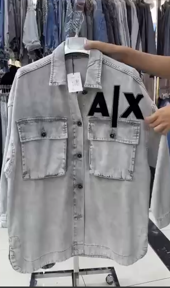 Женский Джинсовый Пиджак Armani Exchange