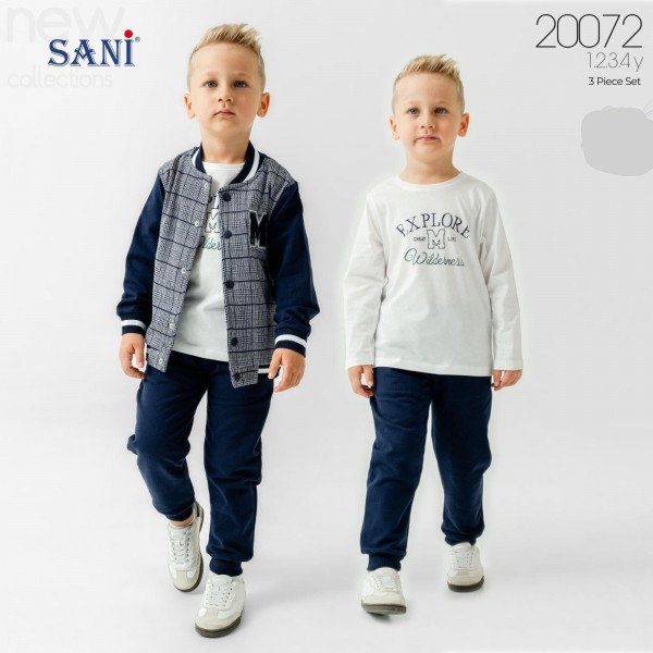 Костюм Тройка Для Мальчика Sani (1-2-3-4лет) 