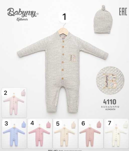Человечек Для Новорождёных Babymy (0-3/3-6/6-9/9-12мес.)