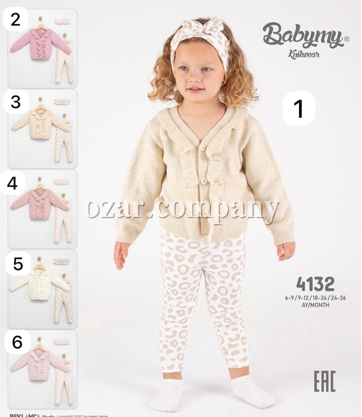Костюм Для Девочки Babymy (6-9/9-12/18-24/24-36мес.)