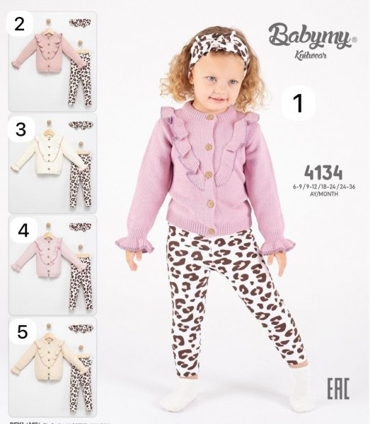 Костюм Для Девочки Babymy (6-9/9-12/18-24/24-36мес.)