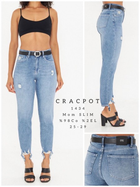 Женские Джинсы Cracpot 