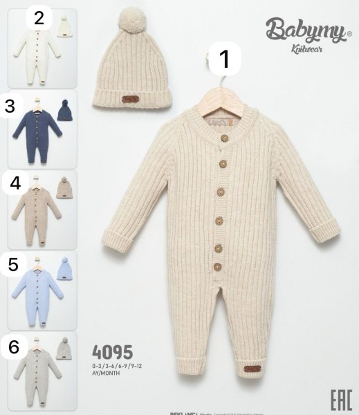Человечек Для Новорождёных Babymy (0-3/3-6/6-9/9-12мес.)