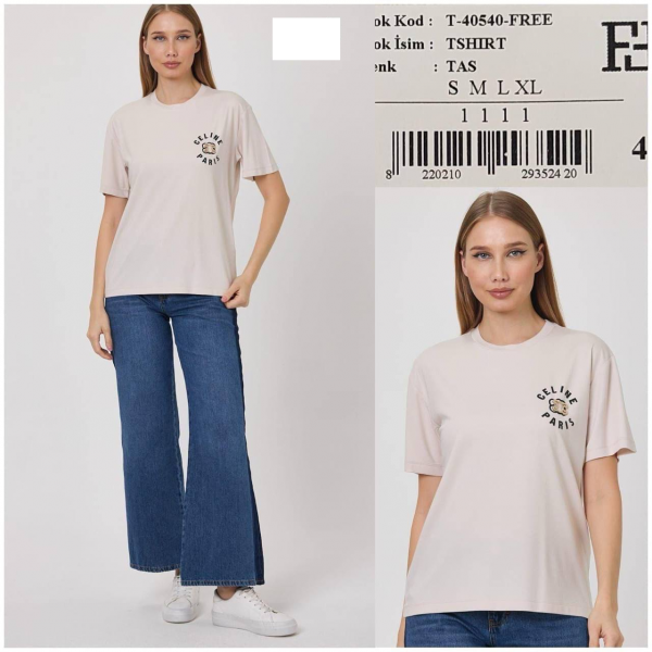 Женская Футболка Celine