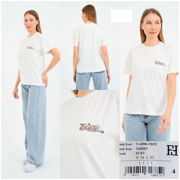 Женская Футболка Dior