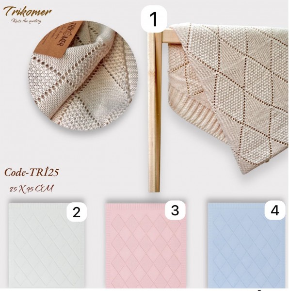 Плед Для Новорождённых Trikomer (85*95см)