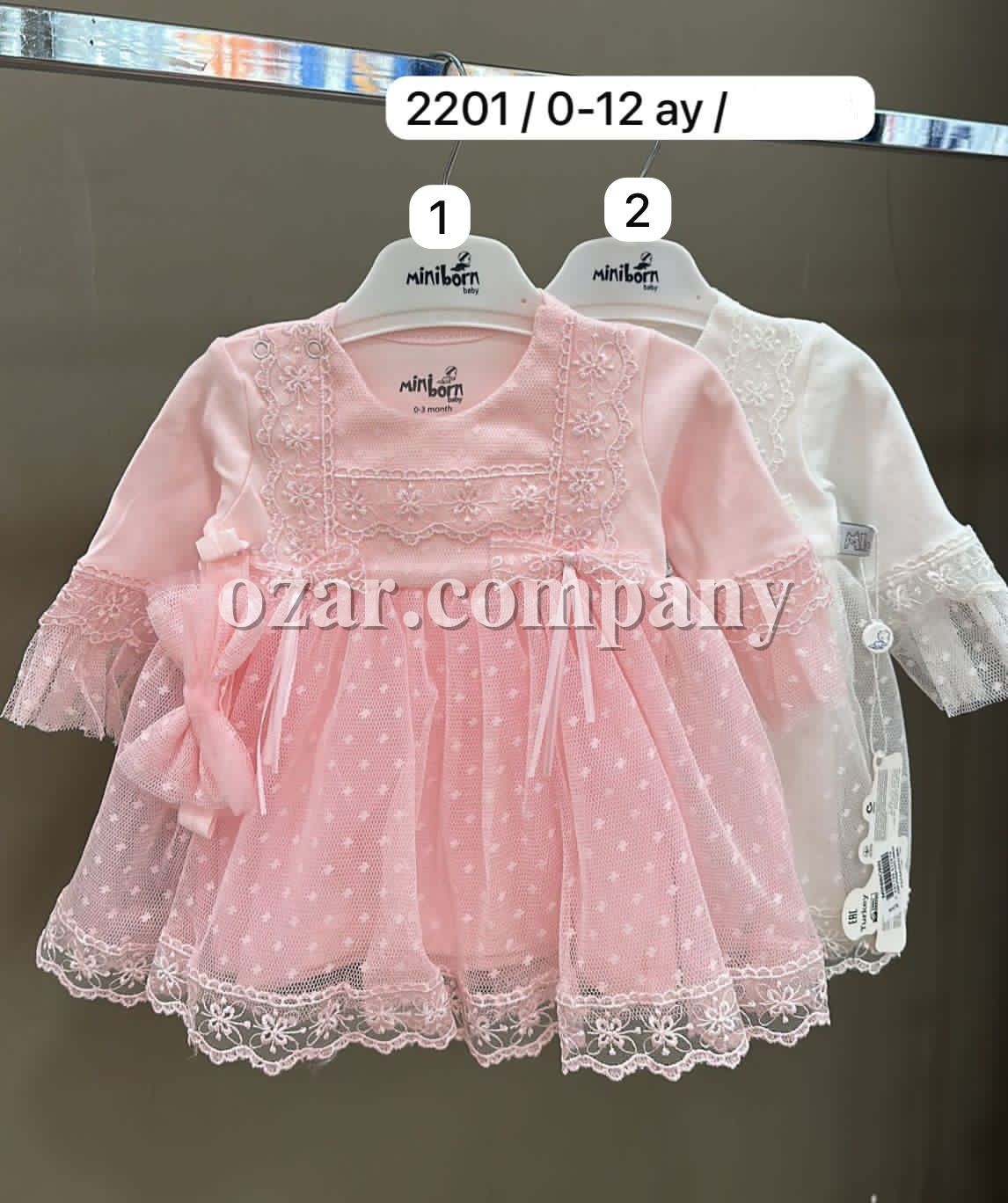 Платье Для Девочки Mini Born (0-3/3-6/6-9/9-12мес.)