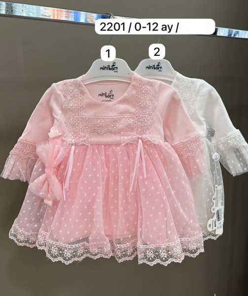 Платье Для Девочки Mini Born (0-3/3-6/6-9/9-12мес.)