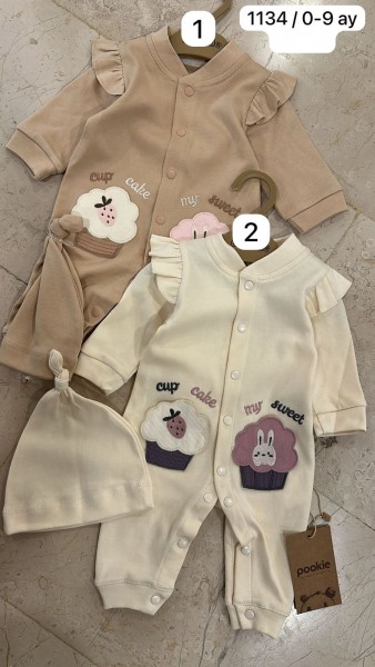 Человечек Для Девочки Pookie (0-3-6-9мес.)