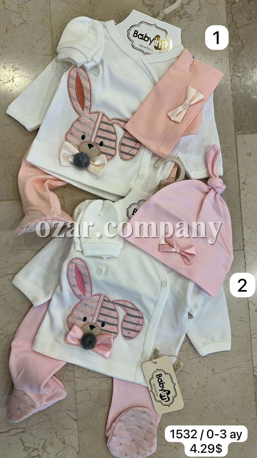 Комплект Для Девочки Baby Im (0-3мес.)