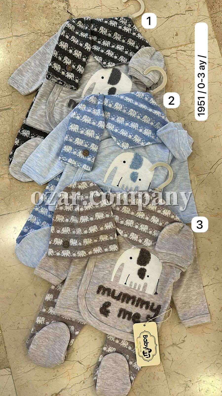 Комплект Для Мальчика Baby Im (0-3мес.)