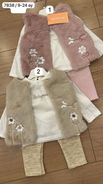 Костюм Тройка Для Девочки Baby Rose (9-12-18-24мес.)