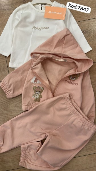 Костюм Тройка Для Девочки Baby Rose (9-12-18-24мес.)