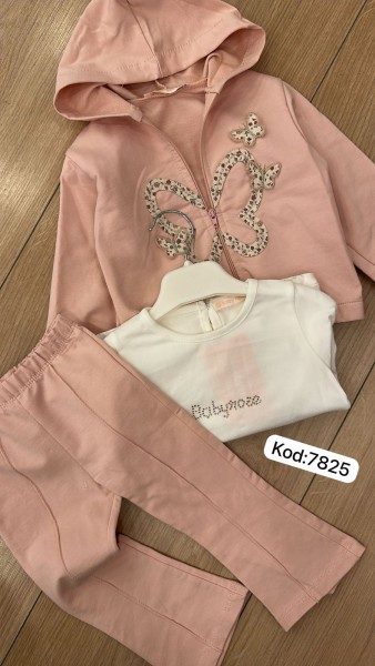 Костюм Тройка Для Девочки Baby Rose (9-12-18-24мес.)