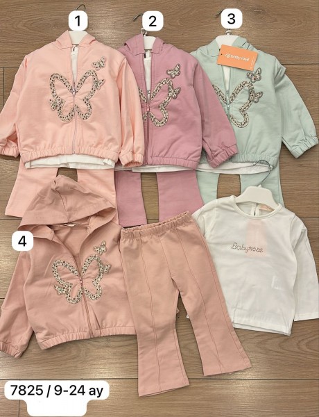 Костюм Тройка Для Девочки Baby Rose (9-12-18-24мес.)