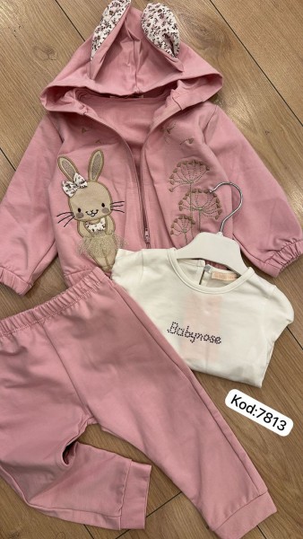 Костюм Тройка Для Девочки Baby Rose (9-12-18-24мес.)