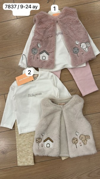 Костюм Тройка Для Девочки Baby Rose (9-12-18-24мес.)
