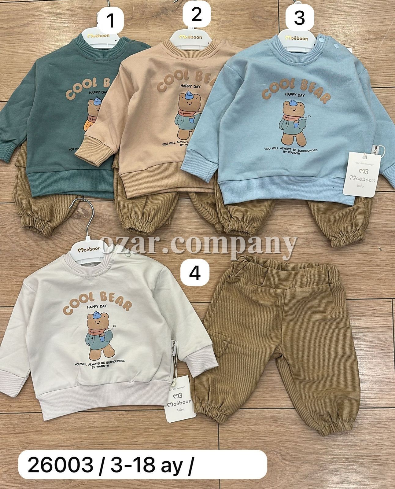 Костюм Для Мальчика Moeboon (3-6/6-9/9-12/12-18мес.)