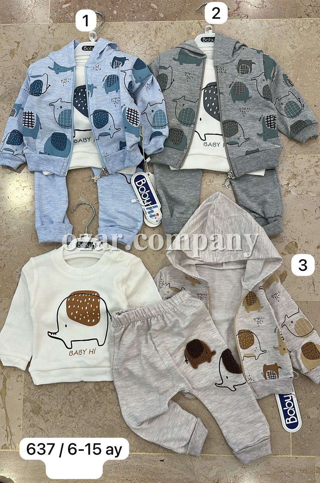 Костюм Тройка Для Мальчика Babyhi (6-9-12-18мес.)
