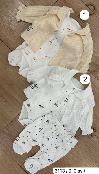 Комплект Для Девочки Pookie (0-3-6-9мес.)