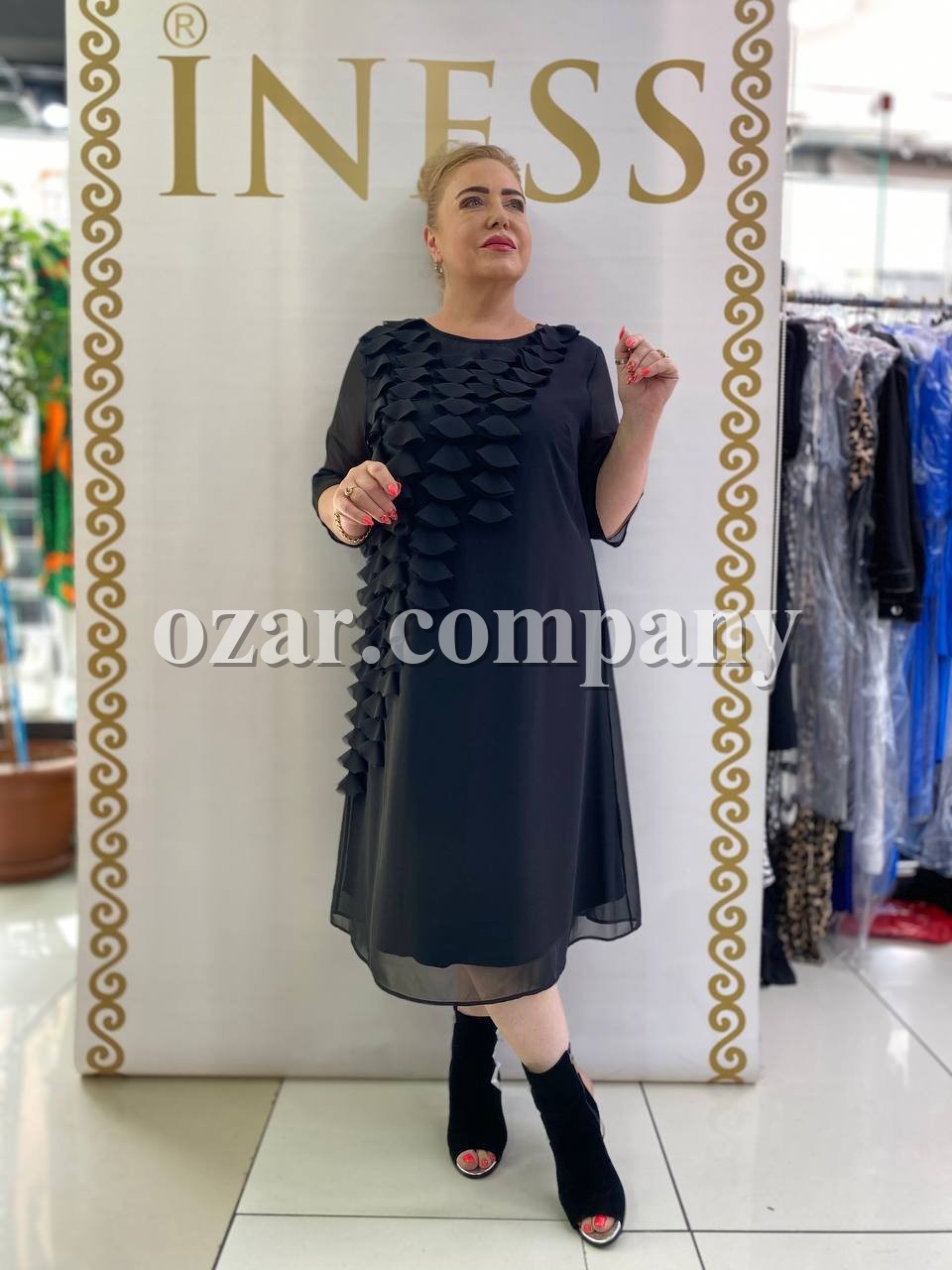 Женское Платье Iness (Большие размеры)