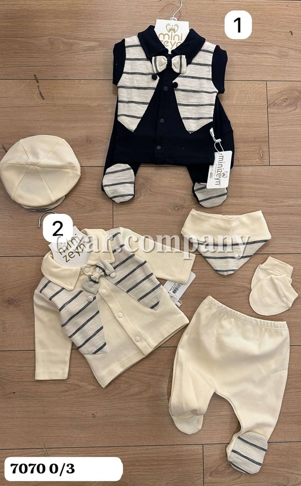 Комплект Для Мальчика Mini Zeyn (0-3мес.)