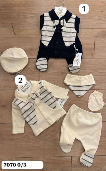Комплект Для Мальчика Mini Zeyn (0-3мес.)