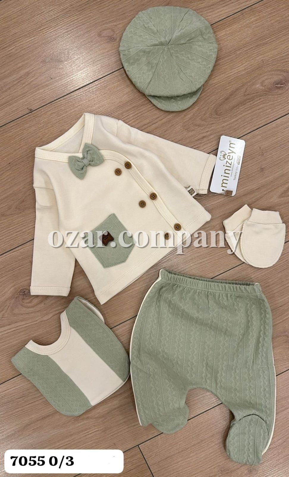Комплект Для Мальчика Mini Zeyn (0-3мес.)